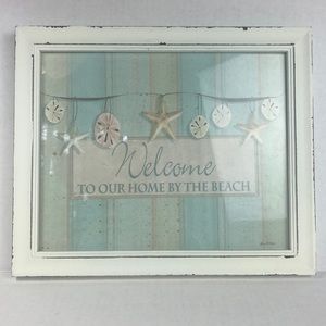 Beach Themed Framed Picture